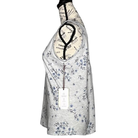 Awhile (S) Gia Loungewear Tank - Stitch Fix Double V Recycled Poly Terry Swing - Picture 3 of 14